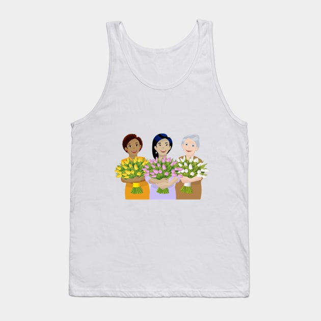 Tres Generaciones Tank Top by LegnaArt